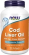 Жир печени трески Now Cod Liver Oil 180 softgels - изображение 1