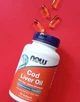 Жир печени трески Now Cod Liver Oil 180 softgels - изображение 5