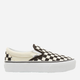 Buty wsuwane damskie Vans Checkerboard Classic Slip-On Platform VN00018EBWW 38.5 Beżowe (191167573411) - obraz 1