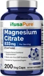 Цитрат магнію преміум-класу NusaPure Magnesium Citrate 200 капсул - зображення 1