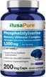 Комплекс фосфатидилсерина премиум-класса NusaPure Phosphatidylserine Memory Ultimate Complex 200 капсул - изображение 1