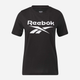 T-shirt damski bawełniany Reebok RI BL Tee XS Czarny (4065423449436) - obraz 3