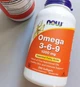 Жирні кислоти Omega 3-6-9 NOW Foods Omega 3-6-9 250 капс риб'ячий жир - зображення 5