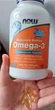 Омега-3 Now Foods Omega-3 Molecularly Distilled 200 fish softgels - зображення 5