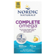 Омега 3 6 9 (лимон), Complete Omega, Nordic Naturals, 1000 мг, 60 капсул (NOR-01770) - изображение 1