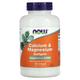 Кальцій + магній + вітамін D, Now Foods, 120 желатинових капсул (NOW-01251) - зображення 1