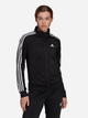 Спортивна кофта жіноча adidas M 3S TT TRIC M Чорна (4064047095487) - зображення 1