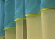 Кухонна гардина VR-Textil № 036к арка жовтий з лазурним 280х170 см (52-0901) - зображення 3