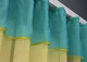 Кухонна гардина VR-Textil № 036к арка жовтий з лазурним 280х170 см (52-0901) - зображення 4