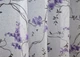 Кухонні шторки VR-Textil №111к з підв'язками Бузковий з білим 400х170 см (52-0898) - зображення 5