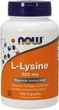 L-лизин NOW L-Lysine 500 мг 100 капс - изображение 1
