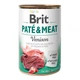 Вологий корм Brit Pate & meat dog Venison консерва для собак курка та оленина 400 г - зображення 2