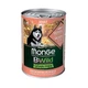 Консервированный корм Monge BWild Grain Free Wet Salmon из лосося для собак всех пород кусочки в соусе 400г - изображение 2