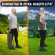 Туристическая походная армейская раскладушка алюминиевая Eagle Rock раскладная кровать для кемпинга, пляжа, рыбалки (EagleRockCot707711) - изображение 8