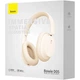 Наушники беспроводные Baseus Bowie D05 Wireless Headphones Creamy-white (NGTD020202) - изображение 6