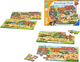 Набір пазлів Ravensburger For Little Explorers Farm 26.4 х 18.2 см 2 x 12 деталей (4005556001361) - зображення 3