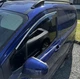 Ветровики с хромированным молдингом (4 шт., Sunplex Chrome) для Ford Courier 2014-2023 гг - изображение 5