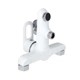 Смеситель для ванны Lidz Latwa 006 (c душевым гарнитуром) (k35) LDLAT006WHI45424 White - изображение 3