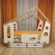 Кровать Домик спорт + Ящики 151см 80/160см Белая - изображение 4