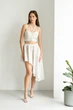 Топ женский Shape of Angel с цветочным принтом M белый - изображение 2