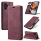 Чехол книжка Caseme с магнитом для Xiaomi Redmi Note 13 Pro+ 5G бордовый бумажник - изображение 6