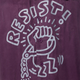 Сорочка літня чоловіча Jungles Jungles Keith Haring Resist SSB-RSST-PUR L Фіолетова (840274649129) - зображення 4