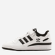 Sneakersy męskie skórzane adidas Forum Low FY7757 38.5 (5.5UK) Czarny/Biały (4064037254351) - obraz 3