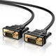 Кабель відео VGA на VGA UGREEN VG101 VGA Male to Male Bidirectional Adapter Cable (1м). Black - зображення 1