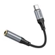 Переходник Type-C на наушники mini jack 3.5 Digital Audio converter HOCO Fresh (0.12m, DAC). Black - изображение 7