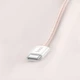 USB кабель Type-C на Type-C HOCO Source 60W charging data cable (2m, PD2.0, 60W, 20V 3A). Pink - зображення 2