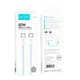 USB кабель Type-C на Type-C HOCO Source 60W charging data cable (2m, PD2.0, 60W, 20V 3A). Blue - зображення 4
