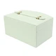 Шкатулка Casegrace SP-01245 Tiffany 20*15*10 для украшений и ювелирных изделий двухуровневая с зеркалом - изображение 7