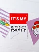 Паперова гірлянда для вечірки у стилі серіалу Друзі "Happy Birthday" 12 прапорів (F3315) - зображення 3