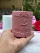 Силиконовая форма молд для свечей и мыла для свадебных свечей цилиндр - изображение 6
