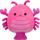 Maskotka Squishmallows Little Plush Cordea Hot Pink Lobster 19 cm (0196566411395) - obraz 1