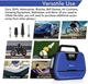 Портативный компрессор Reesibi 12V/230V, 150PSI с LED-подсветкой (Б\У) - изображение 6