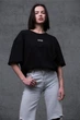 Жіноча Оверсайз Футболка З Принтом Without Deathrow 2XL/3XL Black - изображение 1