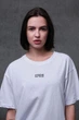 Жіноча Оверсайз Футболка З Принтом Without Feelings L/XL White - изображение 4