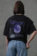 Жіноча Оверсайз Футболка З Принтом Without Moon 2XL/3XL Black - изображение 2
