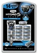 Бритва мужская Schick Hydro 5 (станок + 14 запасных картриджей) - изображение 1