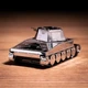 Коллекционная модель-конструктор Metal Time World of Tanks танк T67 (MT066) - изображение 3