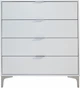 Комод Frisco Брил 905х1005х450 ​​мм Белый (31268-BBT1057) - изображение 2
