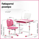 Комплект Evo-kids стул + стол + полка + лампа (Evo-17 PN Ergo) - изображение 5