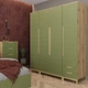 Пенал Art in Head 2 Swan (правый) 500x2300x600 мм Бали зеленый (105100404) - изображение 3