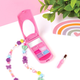 Косметичний набір Make It Real Flip Phone Lip Gloss Set & Diy Lanyard (0695929023294) - зображення 4