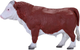 Figurka Mojo Hereford Bull 13 cm (5031923810730) - obraz 1