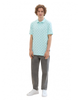 Поло Tom Tailor Men's Polo Shirt with Palm Pattern XL Синій 1042114ХХ35504 - зображення 4