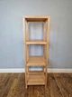 Стелаж (этажерка) 1150х360х360 мм WoodDecor из натурального дерева 4 полочки покрытый лаком - изображение 2