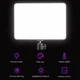 Лампа відеосвітло LED RGB PM26 23x16 cm 96 Lights 2700K-6000K Remote USB + Adapter inside - зображення 8