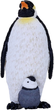 Figurka Mojo Emperor Penguin with Chick Large 7 cm (5031923810822) - obraz 1